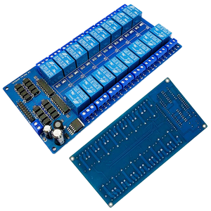 12V modulo scheda di interfaccia relè 16 canali optoaccoppiatore LED LM2576 alimentazione compatibile per Arduino Kit moduli elettronici Kit