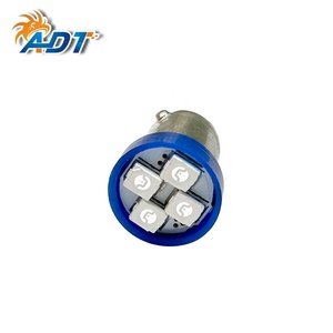 ADT AC 6.3V 6V 44 BA9S #47 ไม้รบดาบฐาน 4LEDs สีต่างๆไม่เสี้ยน Pinball เกมเครื่องไฟ LED - Product Image 2