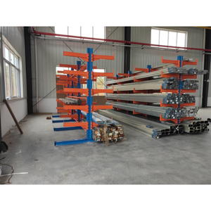 El sistema de estanterías en voladizo multifuncional optimiza el espacio de almacenamiento mejora la eficiencia de acceso adecuado para el almacenamiento de materiales largos - Product Image 2