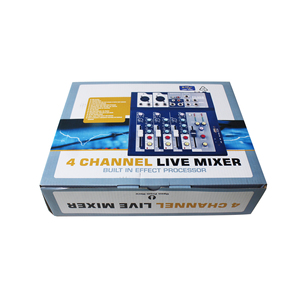 <strong>4</strong> Channel <strong>Input</strong> with Delay DSP Effects MP3 USB One <strong>Output</strong> and One Return Mixer