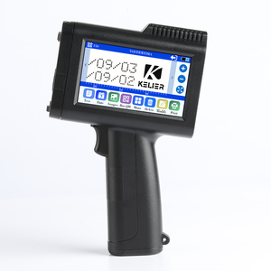 Kelier最高品質の高速ハンドヘルドHDプリンター印刷ハンドコードインクジェット日付金属印刷ロゴ - Product Image 1