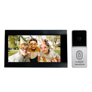 4 Wire <strong>Video</strong> Door Phone with Multiple Monitoring <strong>Units</strong> Audio Visual <strong>Video</strong> <strong>Intercom</strong> Entry <strong>System</strong> for House Villa - Product Image 1
