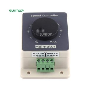 Regolatore di velocità cc, motore impermeabile 10V-60V DC PWM HHO Driver regolatore di velocità del Controller RC, interruttori variablerogari Stepless - Product Image 2