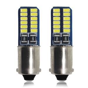 Mükemmel LED fabrika doğrudan tedarik süper parlak Ba9s-24smd Led 3w hiçbir hata araba ampul harita enstrüman pano aydınlatma - Product Image 1