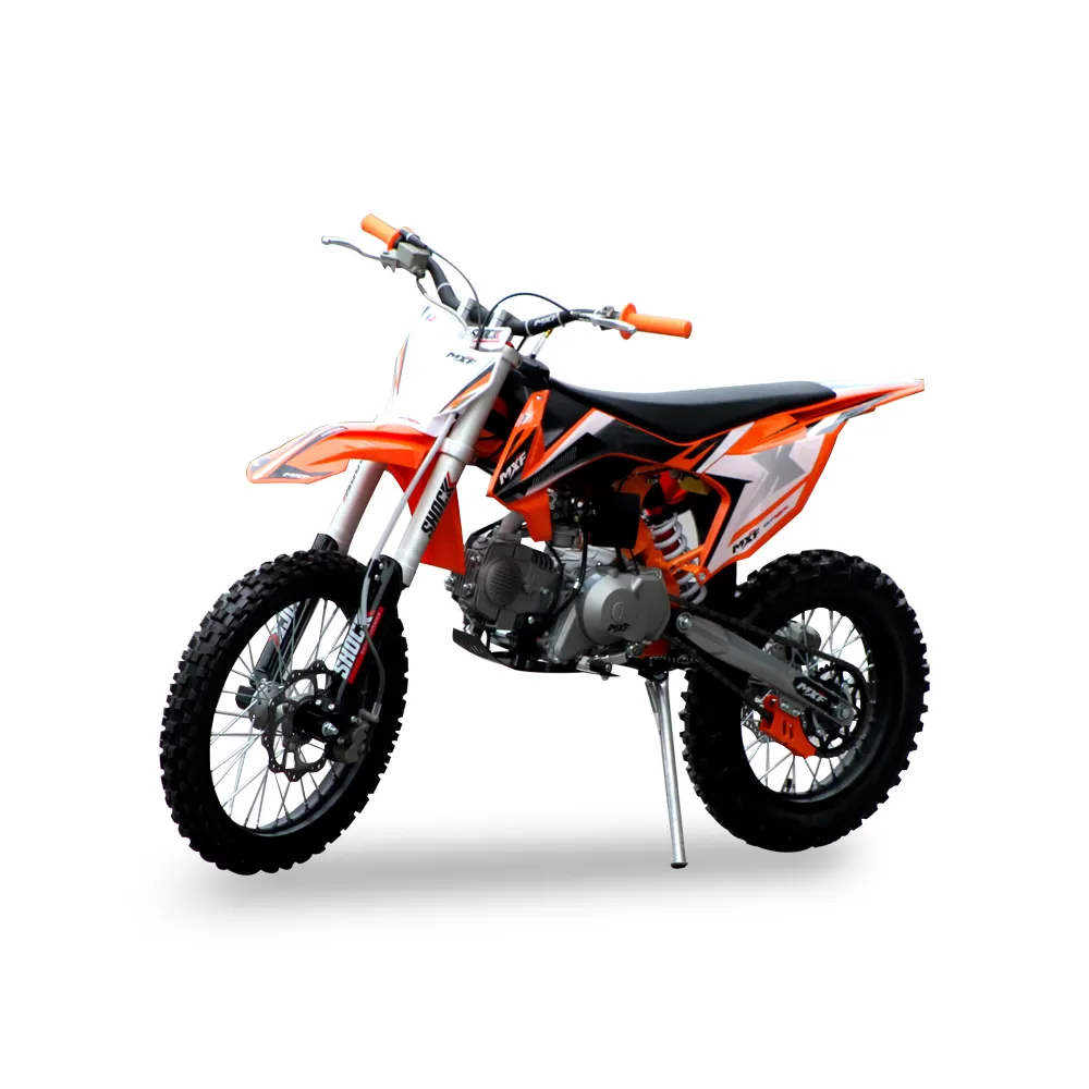 Dirt bike125cc de haute qualité démarrage électrique à quatre temps/démarrage au pied moto de fosse refroidie par air à quatre temps