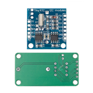 DS1302 gerçek zamanlı saat modülü DS1307 minik RTC I2C modülü 24C32 bellek