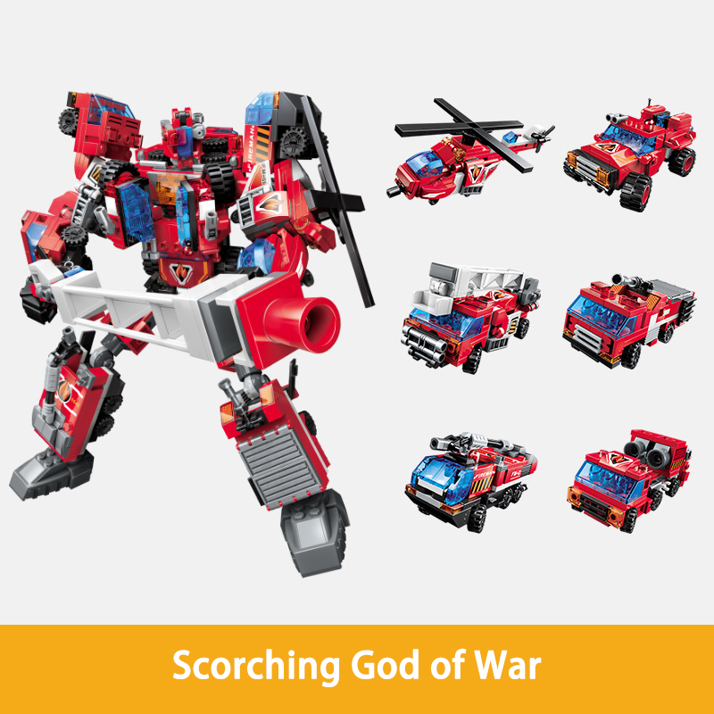 6-in-1 fiery wa god random 1 box