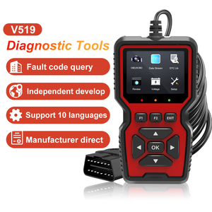 MIL-Status Löschen des DTC O2-Sensortests Überprüfen Sie den Motorcode-Leser OBD-II Obdii Scanner Engine Analyzer-Diagnose tools für Autos - Product Image 1