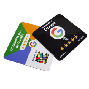 <strong>Programable</strong> NFC Acrylic Plate for Google Review, Instagram Review Use in Restaurant Shop Nfc Stand Custom - Product Image 5