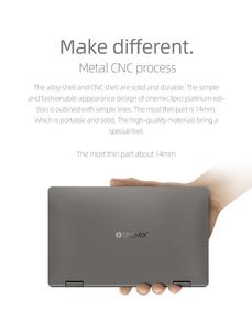 OneMix3 Pro Platinum Edition Laptop 8.4'' Win10 Intel Core I7-10510Y 16GB <strong>DDR</strong> 512GB PCIE SSD Dual Band WiFi With Fingerprint - Product Image 5