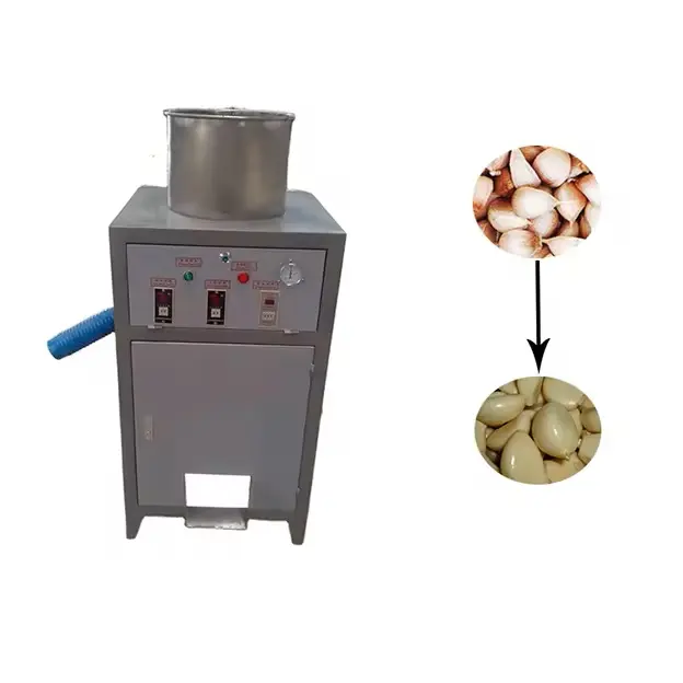 Mesin pengolah bawang putih otomatis mesin pengupas kulit bawang putih