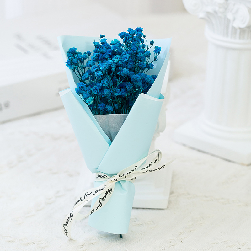 Souffle de bébé bleu