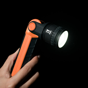 Luce da lavoro, luci luminose a LED 1000 lumen, luce da lavoro ricaricabile per la meccanica, con Base magnetica rotante e ganci - Product Image 3