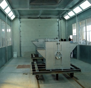 Fabrika doğrudan satış kumlama makinesi (bizimki-2023) kirişler için kumlama ve boyama - Product Image 5
