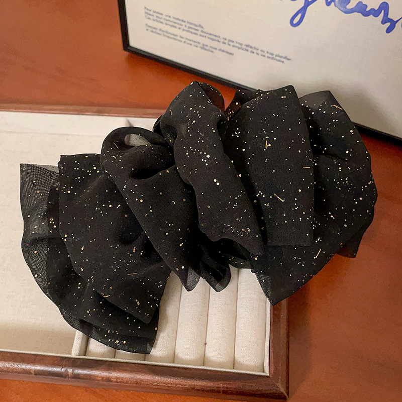 5# black bow grip clip 11cm