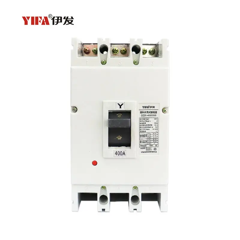 Disjoncteur de fuite MCCB YFM1E-125L protecteurs de tension 3300 disjoncteurs électriques intelligents