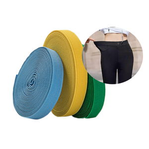 平纹风格纯色松紧带缝制裤子腰带弹性织带 - Product Image 6