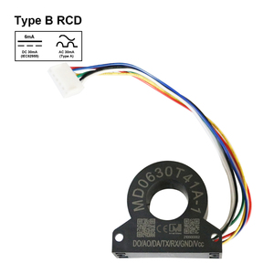 כבל הר RCMU 6mA DC תקלות זיהוי חיישן RCD שיורי הנוכחי מכשיר עבור EV מטען