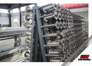 Sade <strong>Automatic</strong> Galvanized Wire <strong>Hexagonal</strong> Chicken Wire <strong>Netting</strong> <strong>Machine</strong> - Product Image 6