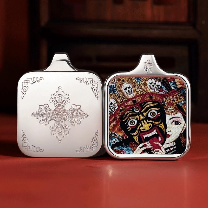 Zakiram past and present 2-2x2 glossy silver