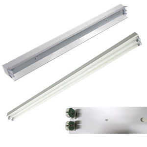 <strong>T5</strong> T8 Linkable <strong>Light</strong> <strong>Fixture</strong> 2 Lamps Configuration LED Tube <strong>Light</strong> Linear Lighting <strong>Fixture</strong> - Product Image 1