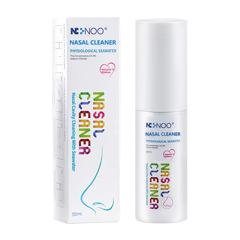 0.9% spray de limpeza nasal isotônico, nebulizador nasal para limpeza natural do nariz, para crianças, cuidados com o nariz, spray de névoa nasal