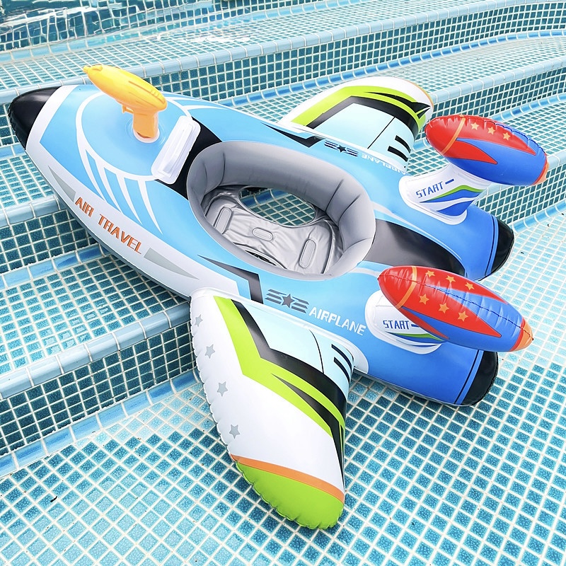 Blue-water gun plane boat-without canopy