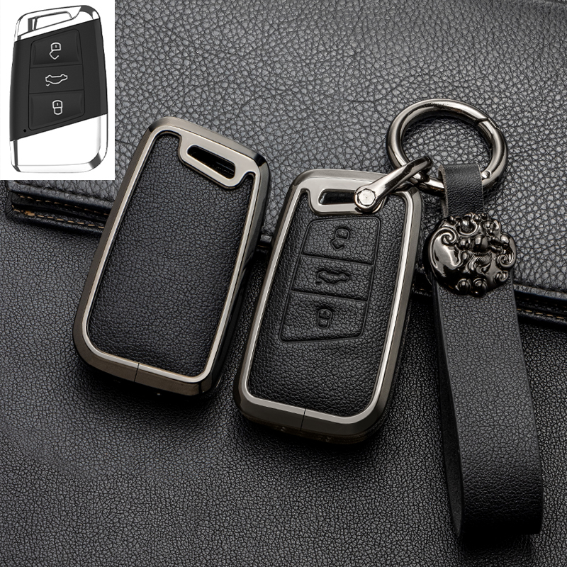 Llavero A-Vacuum negro con tropas valientes