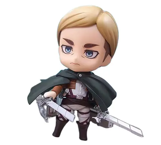 Cute Versions Clay man 775 Erwin Smith PVC Action Figure changing Doll Attack on Titan Model Toy gift