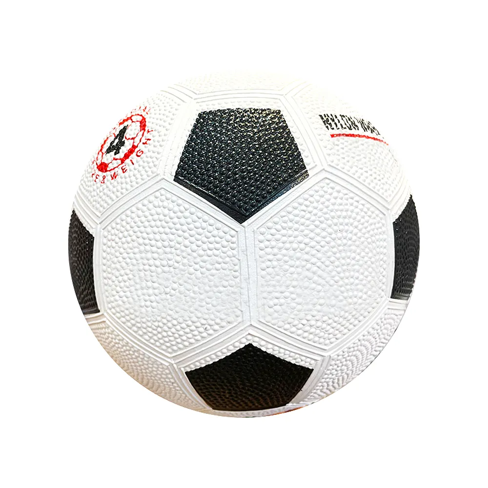 Yexi mix de bolas de futebol, bola de borracha para treinamento ao ar livre, preço barato, bola de futebol de borracha para promoção «pwb