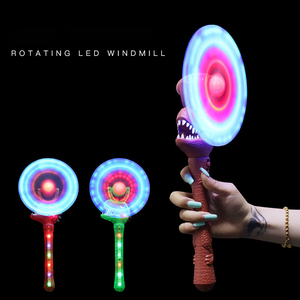Wholesale <strong>Led</strong> Spinner Toy Dinosaur Cartoon Dinosaur <strong>Led</strong> Spinning Windmill Light <strong>up</strong> Wand with Sound - Product Image 4