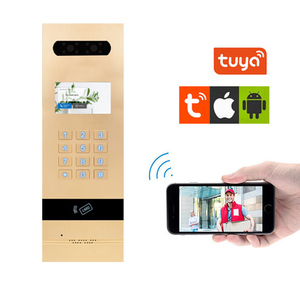 Appartamenti durevoli Muti-funzione Ip videocitofono campanello Tuya con videocamera sistema di videocitofono