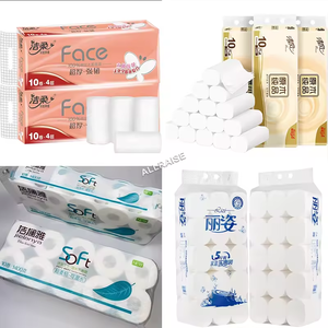 Buona qualità semi-automatica jumbo roll riavvolgimento carta igienica che fa la macchina per il taglio della macchina e la goffratura - Product Image 5