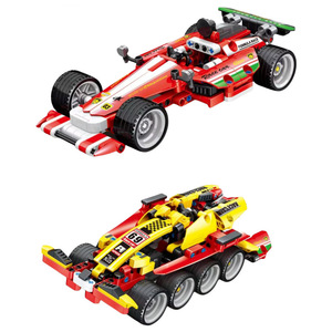 <strong>F1</strong> Formula One Building Bricks Car <strong>Toy</strong> <strong>Pull</strong>-back Block Set Colour Box Unisex Educational <strong>Toy</strong> ABS Transportation 24 Autos <strong>F1</strong> 1:8 - Product Image 1