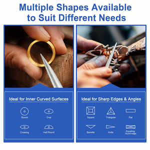 Kim cương tập tin bán buôn dụng cụ cầm tay vòng/phẳng/nửa vòng/Vuông/tam giác kim cương kim tập tin - Product Image 4