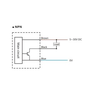 MZET39PSLK06 Sensor de desplazamiento magnético de medición precisa Durable y de larga duración 5 ~ 30V DC - Product Image 3