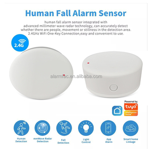 Human Presence Detector Wifi GSM Alarm System Kit Wifi Tuya FMCW Radar Alarm System Human Fall <strong>Detection</strong> Alarm 0.5 Seconds 12m - Product Image 5