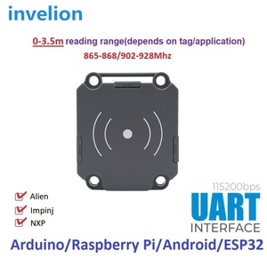 Invelion UHF RFID modulo lettore 1-3M gamma Arduino compatibile USB/UART interfaccia 860-960MHz - Product Image 4