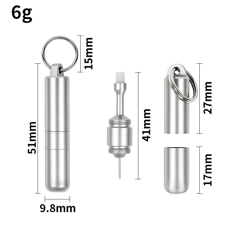 2-in-1 Silver Phone Tool