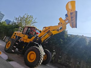 SDLG LG956F cargadora de ruedas 99% nuevo barato 5 toneladas Payloader Weichai Power Engine Mini cargador cubo hoja horquilla frontal cargador Motor - Product Image 6