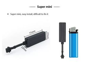 OEM fabrika GPS tam fonksiyonlu 4-Line Tracker gerçek zamanlı araç algılama araba alarmı ve motosiklet izleme pozisyonu GSM PC modu - Product Image 5