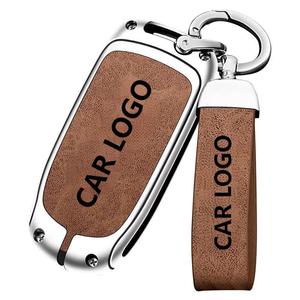 Promotional Fashion Car Accessories Custom Car <strong>Key</strong> Holder Zinc Alloy Leather <strong>Key</strong> Case for Dodge Ram 1500 <strong>Journey</strong> Charger Dart - Product Image 1