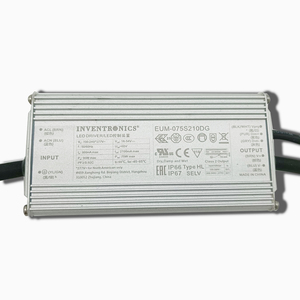 Inventronics светодиодный драйвер EUM-075S210DG 75 Вт программируемый IP66/IP67 драйвер 24V 36V 48V 54в источник питания светодиода - Product Image 1