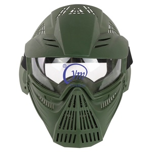 Mặt ngoài trời bảo vệ chiến thuật đầy đủ mặt nạ với kính - Product Image 4