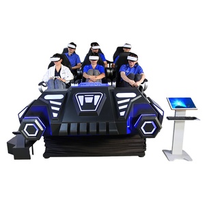 Múltiples juegos opcionales VR Simulator Machine Motion VR Equipment System Simulación de realidad virtual 6 asientos 5D 9D VR Cinema - Product Image 1