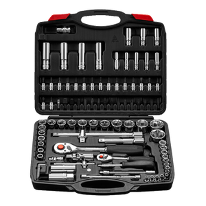 เครื่องมือของแท้1/4 00-910 3/8ชุด1/2ชุดเครื่องมือ94ชิ้น - Product Image 1
