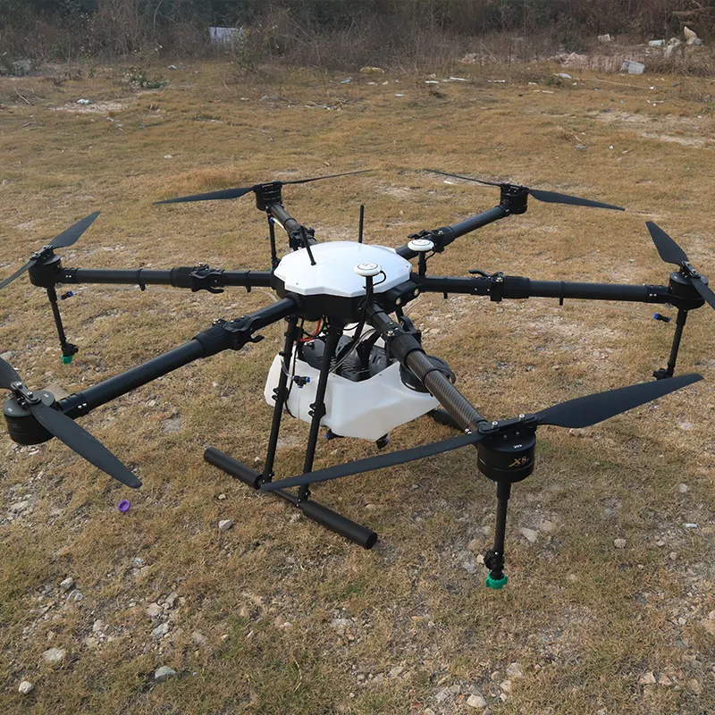 2021 New EFT E616P 16L 16KG Agricultural UAV Drone Frame Kit 5L Brushless Pump Spray System with Hobbywing X8 motor set