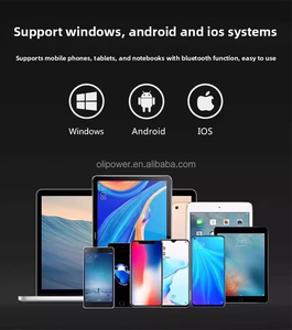 لوحة مفاتيح ميكانيكية لاسلكية فائقة النحافة 2.<span class=keywords><strong>4</strong></span> جيجاهرتز مع لوحة أرقام USB-C 3.0 قابلة للطي للسفر مبرمجة باللغة الإسبانية للحاسوب المحمول - Product Image 3