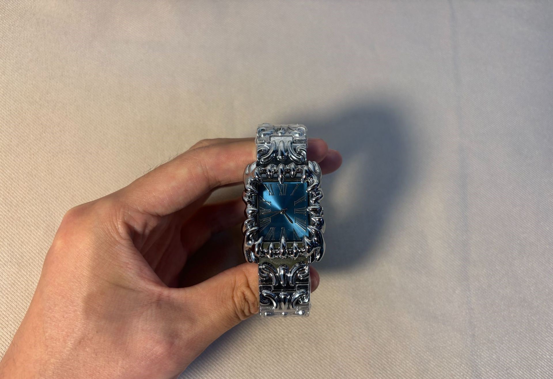 Silver-blue