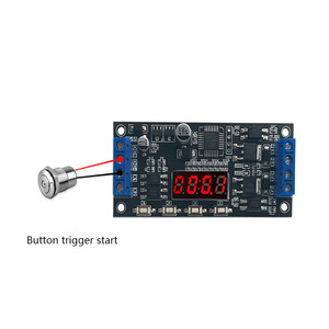 Taidacent DC 12V 24V Dual Mosfet <strong>Timer</strong> Module <strong>Led</strong> Delay Relay Trigger Cycle <strong>Timer</strong> on Off Delay <strong>Timer</strong> Switch Board - Product Image 6